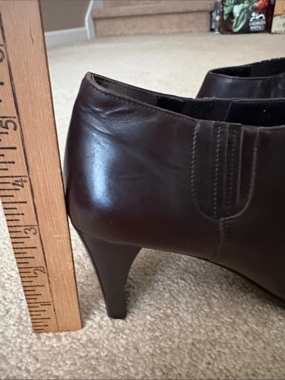 Coach Vintage Brown Ankle Booties
